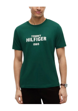 Ανδρικό T-shirt Πράσινο Tommy Hilfiger MW0MW44877-L6K