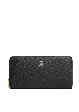 Γυναικείο Πορτοφόλι Μαύρο Tommy Hilfiger AW0AW18482-BDS