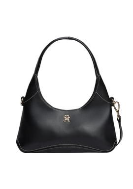 Γυναικεία Everyday Mini Hobo Τσάντα Μαύρη Tommy Hilfiger AW0AW19185-BDS