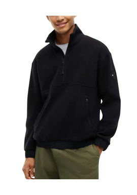 Ανδρικό Fleece Μαύρο Tommy Hilfiger MW0MW44679-BDS