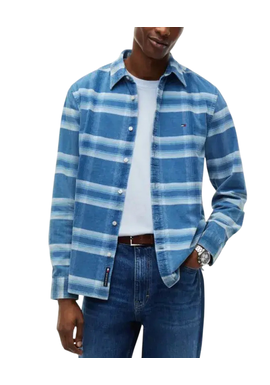 Ανδρικό Πουκάμισο Μπλε Tommy Jeans DM0DM23615-0MZ