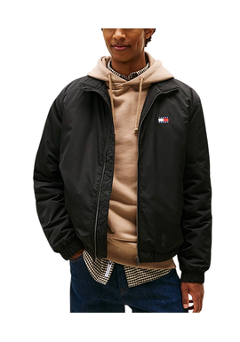 Ανδρικό Μπουφάν Μαύρο Tommy Jeans DM0DM21936-BDS