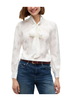 Γυναικείο Πουκάμισο Εκρού Tommy Hilfiger WW0WW52238-YA8