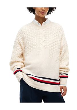 Γυναικείο Πουλόβερ Μπεζ Tommy Jeans DW0DW23353-AEF