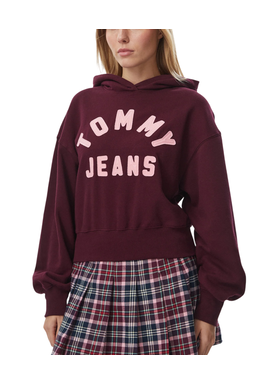 Γυναικείο Φούτερ Μπορντό Tommy Jeans DW0DW23455-V11