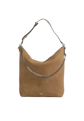 Γυναικεία Yelena Hobo Τσάντα Μπεζ BOSS 50573246-263