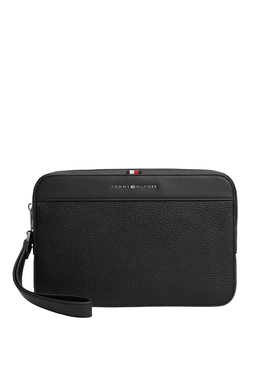 Ανδρικό Central Τσαντάκι Χειρός Μαύρο Tommy Hilfiger AM0AM14822-BDS