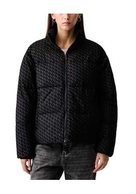 Γυναικείο Monogram Puffer Μπουφάν Μαύρο Karl Lagerfeld Jeans B4W15020-A75 Logo