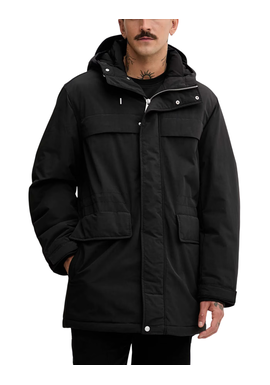 Ανδρικό Μπουφάν Μαύρο Tommy Jeans DM0DM22251-0GK