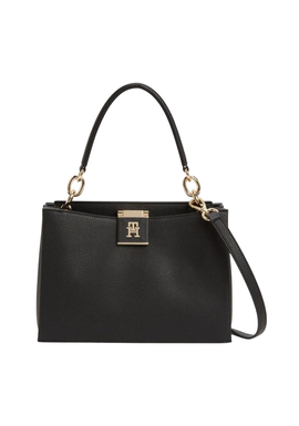 Γυναικεία Tote Τσάντα Μαύρη Tommy Hilfiger AW0AW17191-BDS