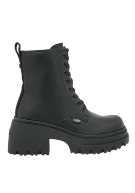 Γυναικεία Bravr Lace Up Μποτάκια Μαύρα Buffalo BUF1622538-BLACK