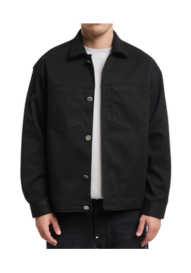 Ανδρικό Overshirt Μαύρο Royal Denim Santo5166-Black