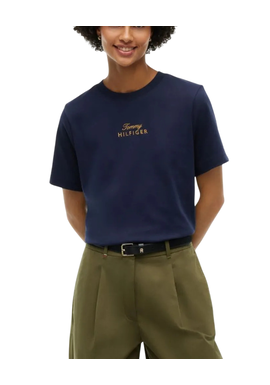 Γυναικείο T-shirt Navy Μπλε Tommy Hilfiger WW0WW51725-DW6