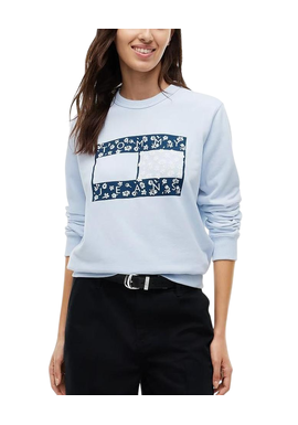 Γυναικείο Φούτερ Γαλάζιο Tommy Jeans DW0DW23306-C1N