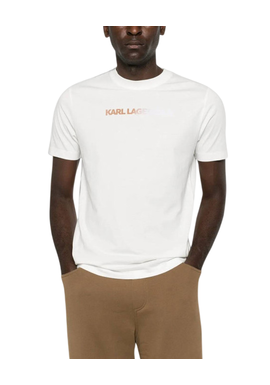 Ανδρικό T-shirt Εκρού Karl Lagerfeld 755060 564242-80