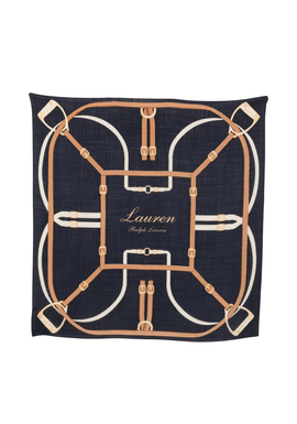 Γυναικείο Φουλάρι Navy Μπλε Ralph Lauren 454P23561002-NAVY