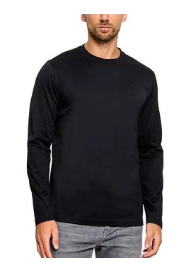 Ανδρικό Μακρυμάνικο T-shirt Μαύρο Karl Lagerfeld 755002 564200-990