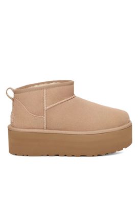 Γυναικεία Classic Ultra Mini Platform Μποτάκια Μπεζ UGG 1135092-SAN
