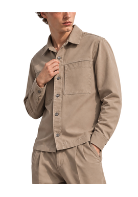 Ανδρικό Overshirt Μπεζ Vittorio PRIMO-FANCO