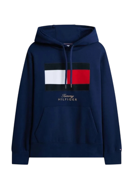 Ανδρικό Φούτερ Μπλε Tommy Hilfiger MW0MW45189-DCC