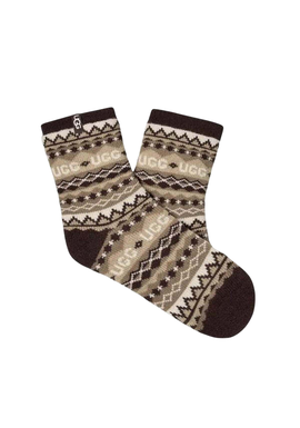 Γυναικείες Cressida Cozy Quarter Κάλτσες Καφέ UGG 1171625-USL