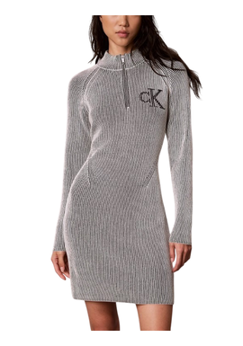 Γυναικείο Μακρυμάνικο Φόρεμα Calvin Klein LV047H376G-UB1