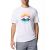 Ανδρικό Path Lake Graphic T-shirt II Λευκό Columbia 1934814-111