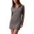 Γυναικείο Polo Φόρεμα Γκρι Calvin Klein LV047D214G-P7E