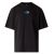 Ανδρικό Liquid Logo Oversize T-shirt Μαύρο The North Face NF0A8G9U-JK31