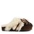 Γυναικείες Slofi Furry Παντόφλες Καφέ Colors Of California HC SHSLOFI04-CHOCOLATE
