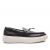Ανδρικά Δερμάτινα Deck Slip On Loafers Μαύρα Karl Lagerfeld KL53314-000 BLACK