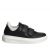 Γυναικεία Δερμάτινα Jamiah Slip On Sneakers Μαύρα DKNY K3422734-9073