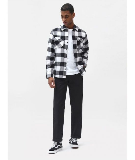 Ανδρικό Sacramento Καρό Πουκάμισο Μαύρο Dickies DK0A4XDZ-BLK1