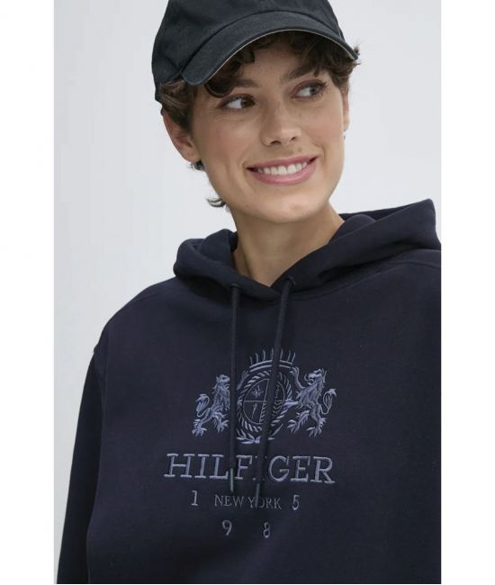 Γυναικείο Varsity Crest Φούτερ Navy Μπλε Tommy Hilfiger WW0WW42888-DW5