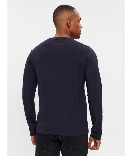 Ανδρικό Slim Μακρυμάνικο T-shirt Navy Μπλε Calvin Klein K10K112725-CHW