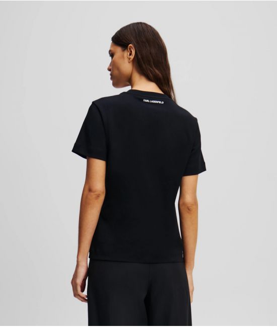 Γυναικείο Ikon Aquarelle T-shirt Μαύρο Karl Lagerfeld A2W17119-999 Black