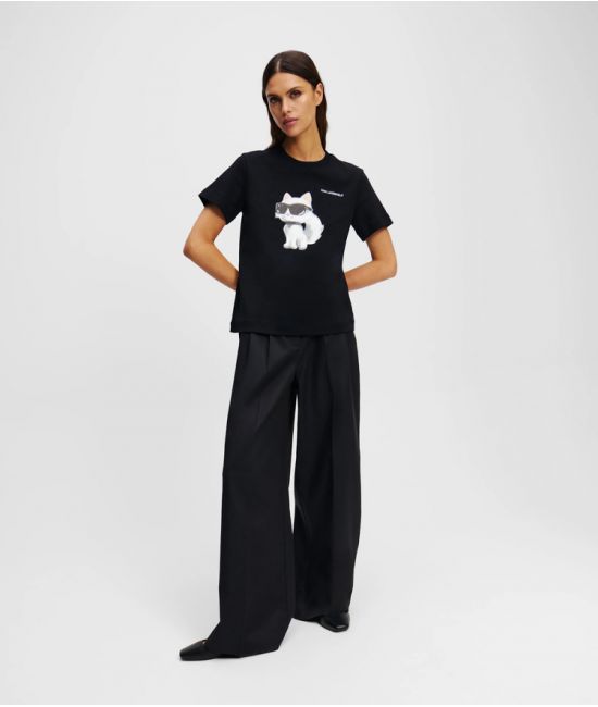 Γυναικείο Ikon Aquarelle T-shirt Μαύρο Karl Lagerfeld A2W17119-999 Black