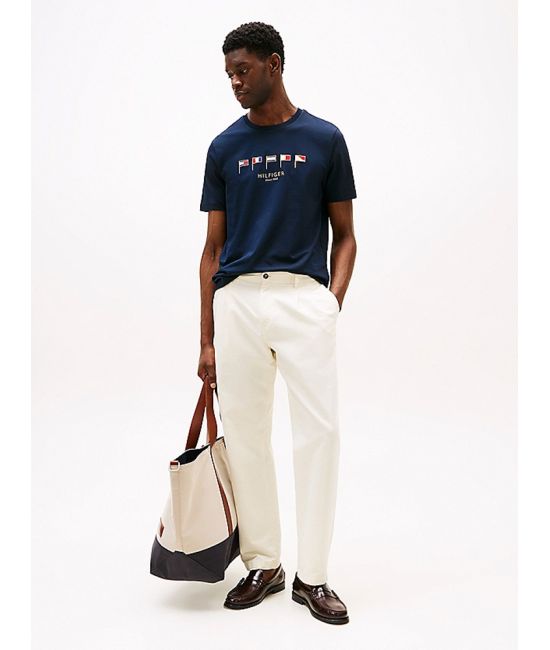 Ανδρικό T-shirt Navy Μπλε Tommy Hilfiger MW0MW38616-DW5