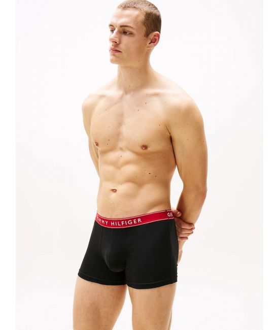 Ανδρικό Σετ Μπόξερ 3 Τεμαχίων Μαύρα Tommy Hilfiger UM0UM03457-0WI