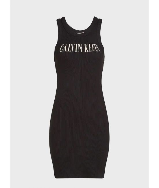 Γυναικείο Varsity Φόρεμα Μαύρο Calvin Klein J20J225577-BEH