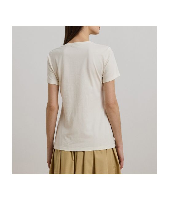 Γυναικείο Katlin T-shirt Εκρού Ralph Lauren 200963950001-101