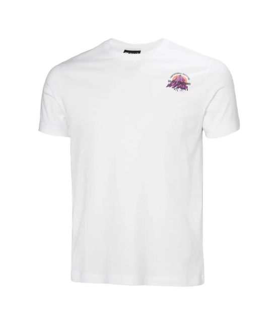 Ανδρικό Core Graphic T-shirt 2.0 Λευκό Helly Hansen 54599-002