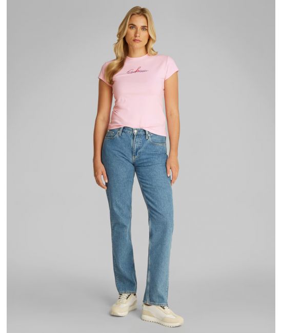 Γυναικείο T-shirt Ροζ Calvin Klein LV047B828G-7UD