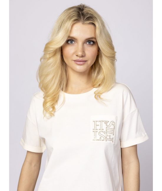 Γυναικείο Mirin T-shirt Εκρού Heavy Tools T17019-IVORY