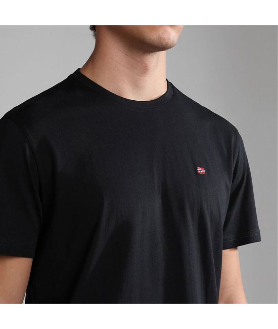 Ανδρικό Salis T-shirt Μαύρο Napapijri NP0A4H8D-0411