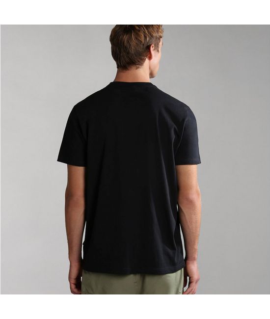 Ανδρικό Salis T-shirt Μαύρο Napapijri NP0A4H8D-0411