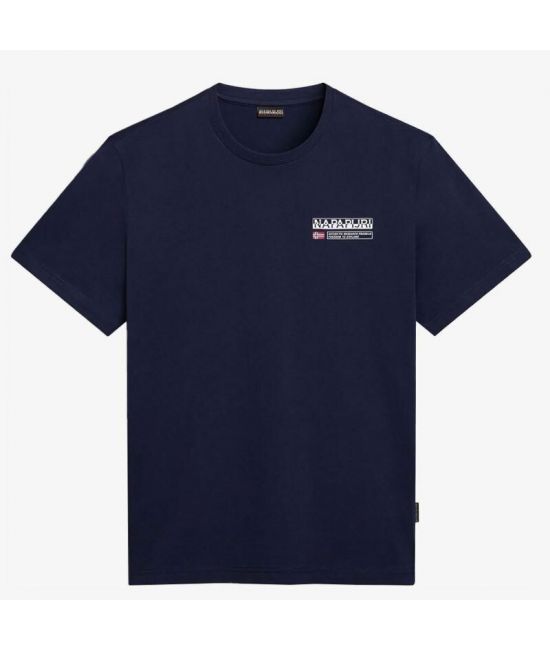 Ανδρικό S-Kasba T-shirt Navy Μπλε Napapijri NP0A4HQQ-1761