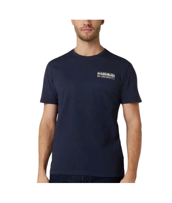 Ανδρικό S-Kasba T-shirt Navy Μπλε Napapijri NP0A4HQQ-1761