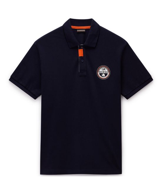 Ανδρικό E-Clanis Polo Navy Μπλε Napapijri NP0A4ID3-1761