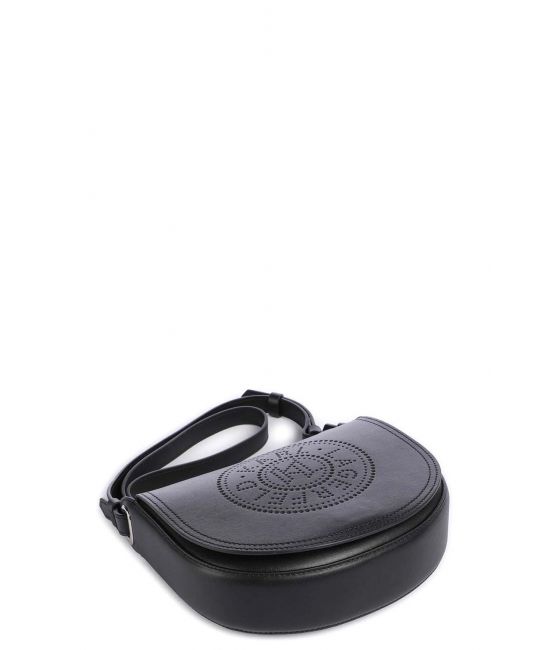 Γυναικεία Δερμάτινη K/Circle Τσάντα Μαύρη Karl Lagerfeld A1W30212-999 Black